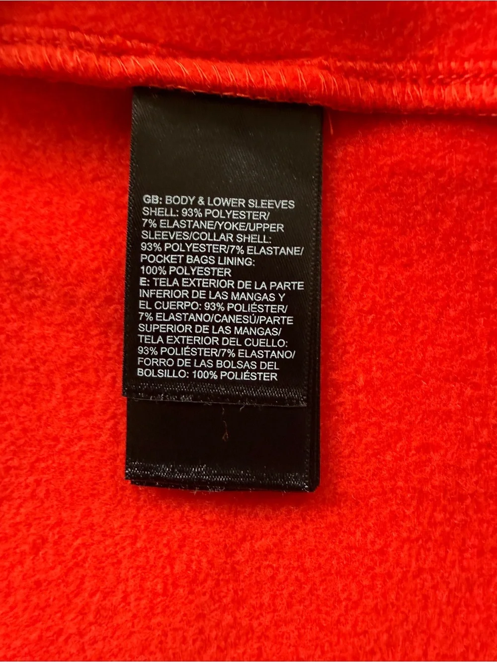 The North Face Men’s Orange Lightweight Jacket